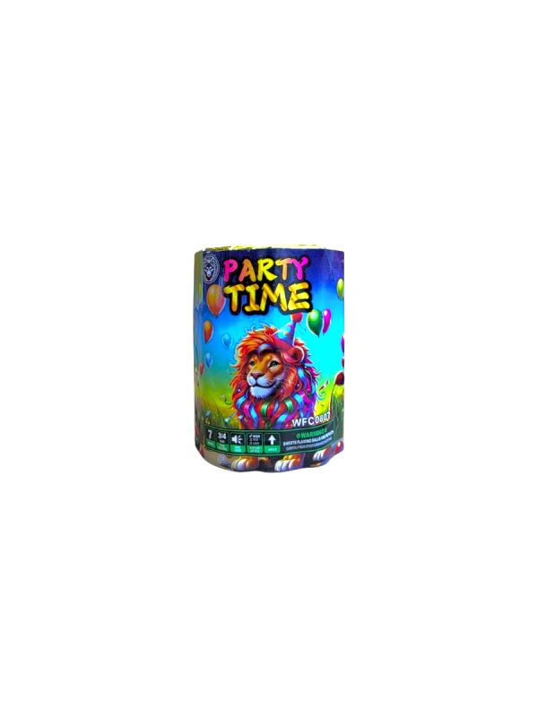 Party Time 7 Shot Cake-Single