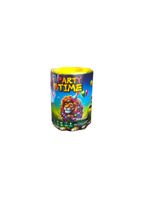 Party Time 7 Shot Cake-Single - Image 2