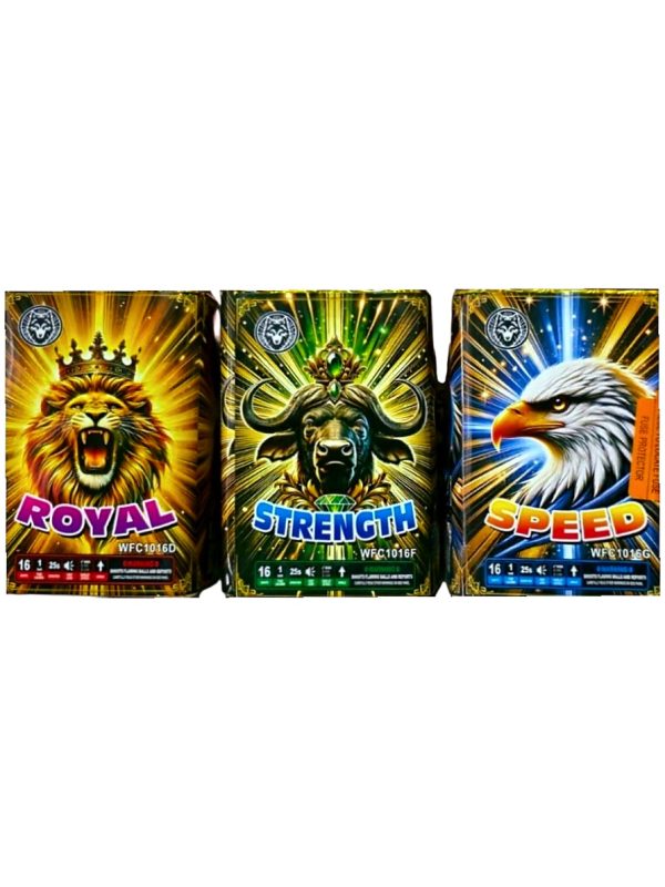 Cake Combo Royal+Strenght and Speed 48 Shots-3 Piece
