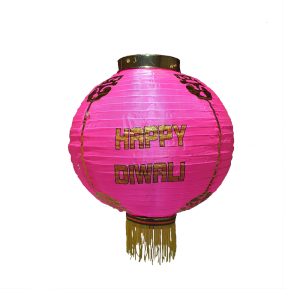 Diwali Lantern – Pink ( 1 Piece )