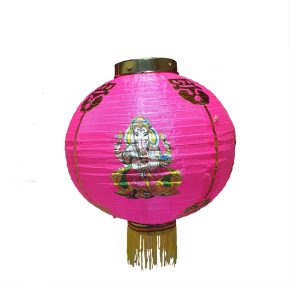 Alternative view of Diwali Lantern – Pink ( 1 Piece )