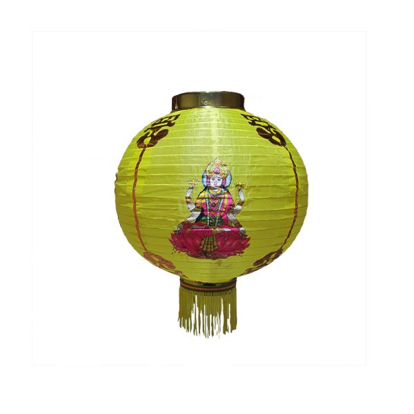 Diwali Lantern – Yellow ( 1 Piece ) - Image 3