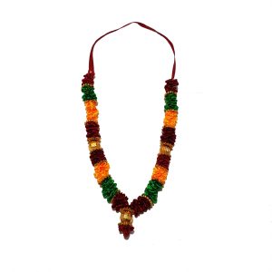 Garland Maroon, Green and Yellow - 36cm