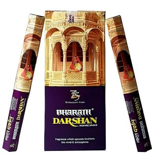 Incense Sticks Bharath Darshan-6 Pack (120 Sticks)