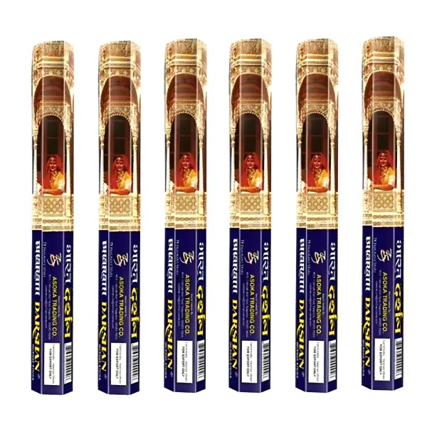 Incense Sticks Bharath Darshan-6 Pack (120 Sticks) - Image 3