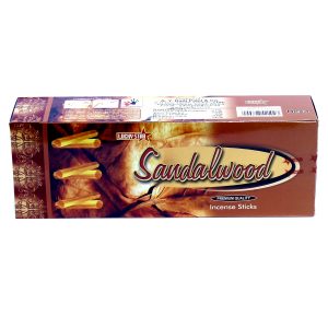Incense Sticks Sandalwood-6 Pack (120 Sticks)