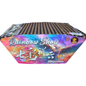 Alternative view of Rainbow Show Daytime and Night-time 99 Shot Cake-Rapid Fire