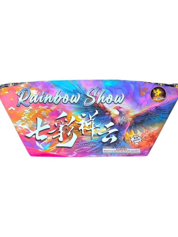 Rainbow Show Daytime and Night-time 99 Shot Cake-Rapid Fire