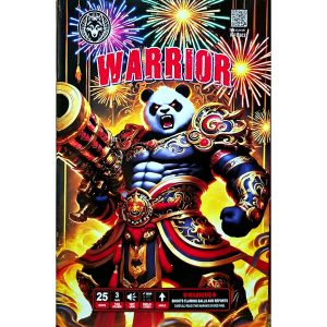 Warrior 3 Inch Big Bangs 25 Shot Cake -Single