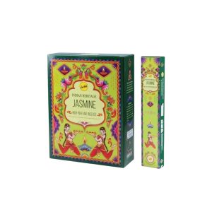Sree Vani Indian Heritage Collection High Perfume Incense Stick-Jasmine ( Pack of 12 Boxes-120 Sticks )